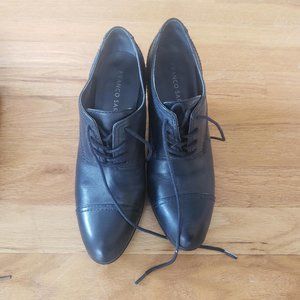 Franco Sarto Oxford Heels Black size 7.5
